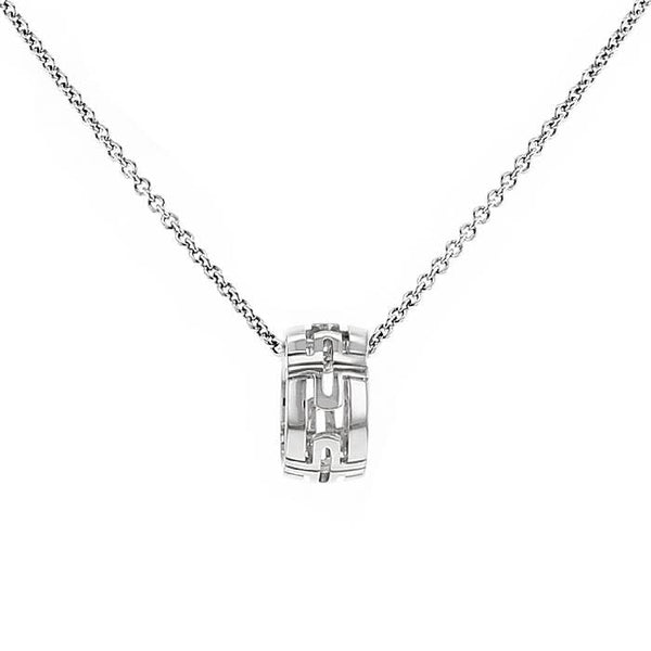 <ORIELL>PARENTESI NECKLACE SILVER