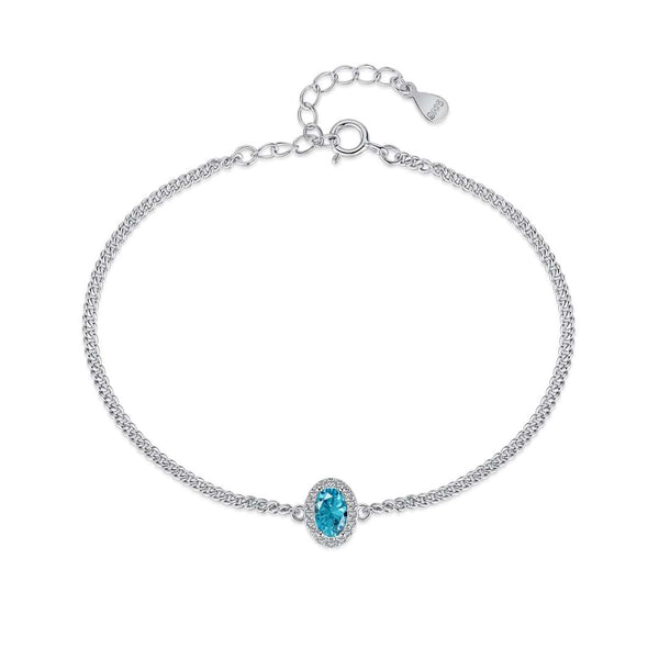 <ORIELL>Exquisite Oval Shape Bracelet