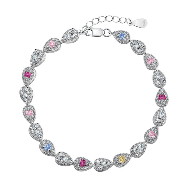 <oriell> 0,25 Karat strahlendes Wassertropfen-Armband für den Alltag</oriell>
