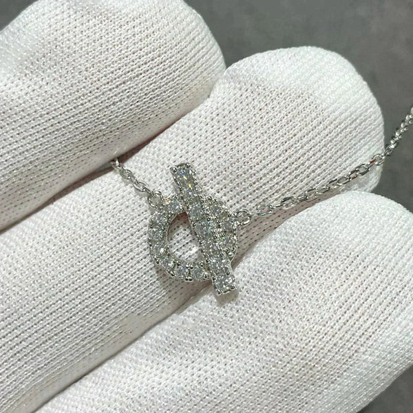 <ORIELL>ECHAPEE NECKLACE DIAMOND