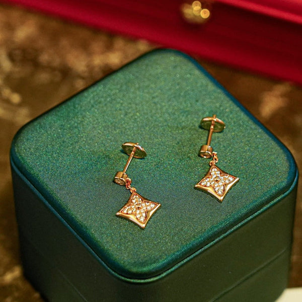 <ORIELL>STAR DIAMONDS EARRINGS GOLD