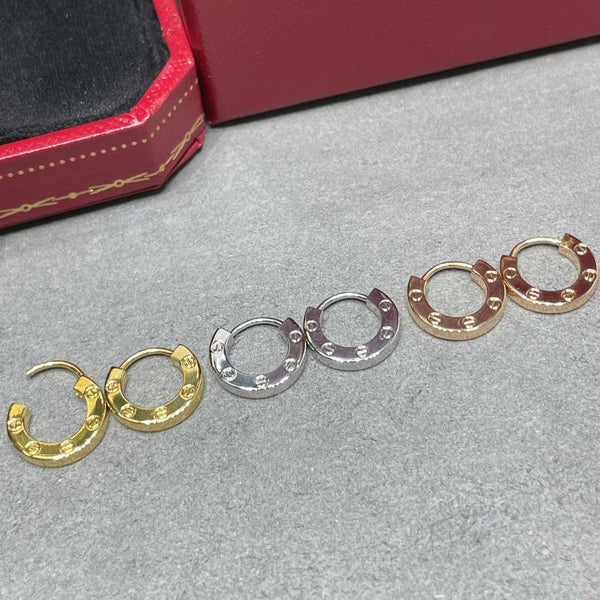 <ORIELL>LOVE MINI EARRINGS
