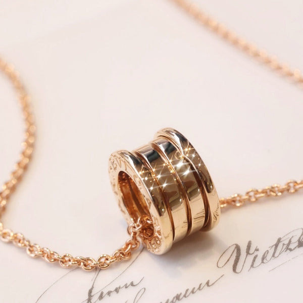 <ORIELL>ZERO 1 PINK GOLD NECKLACE