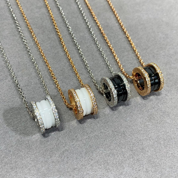 <ORIELL>ZERO 1 DIAMOND CERAMIC NECKLACE