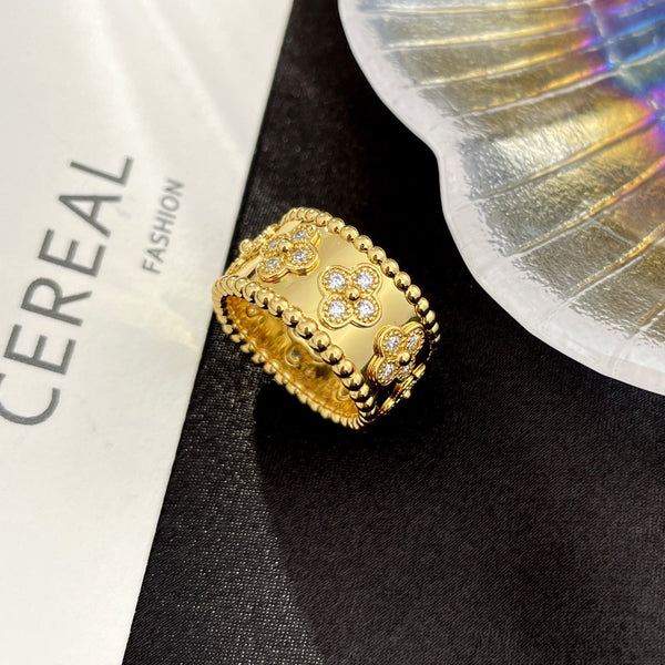 <ORIELL>PERLEE DIAMOND LARGE RING