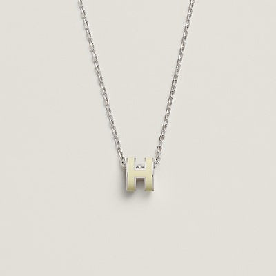 <ORIELL>HM CLIC YELLOW ENAMEL GOLD NECKLACE
