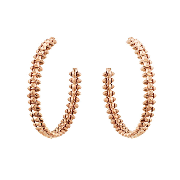 <ORIELL>CLASH LARGE HOOP EARRINGS