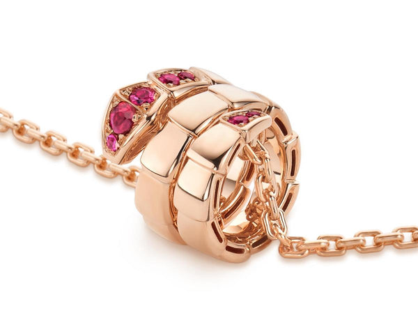<ORIELL>SERPENTI PEDANT NECKLACE