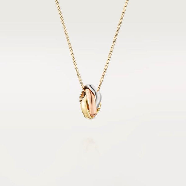 <ORIELL>TRINITY NECKLACE GOLD SMALL MODEL