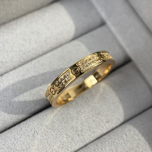 <ORIELL>LOVE RING 2.65MM DIAMOND