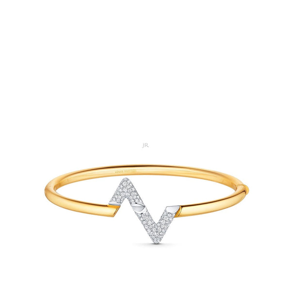 <ORIELL>VOLTE UPSITE DOWN GOLD DIAMOND BRACELET