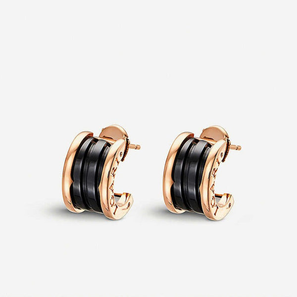<ORIELL>ZERO 1 PINK GOLD CERAMIC EARRINGS