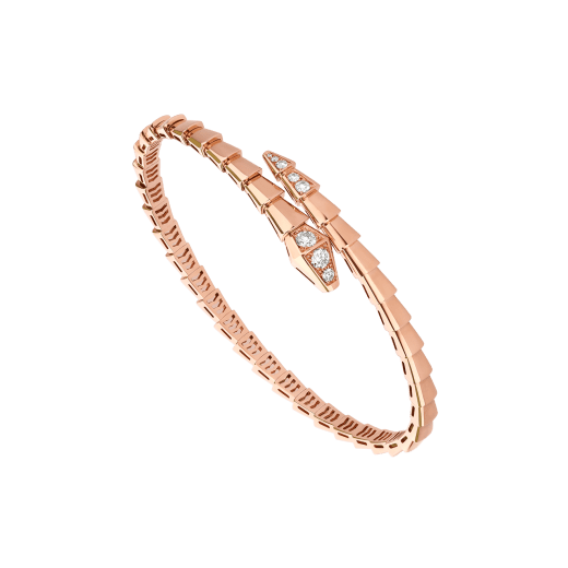 <ORIELL>SERPENTI BRACELET DIAMONDS PINK GOLD