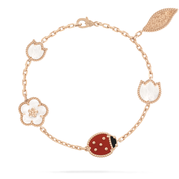 <ORIELL>LUCKY SPRING 5 MOTIF BRACELET