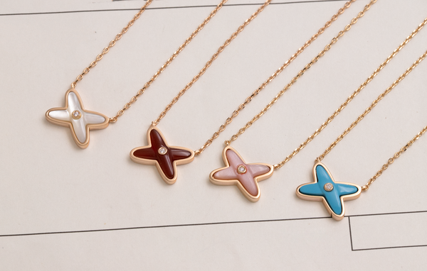 <ORIELL>JEUX DE NECKLACE 1 DIAMOND