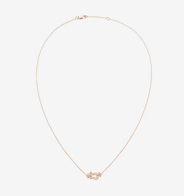 <ORIELL>FORCE 10 DIAMOND PINK GOLD NECKLACE MINI MODEL