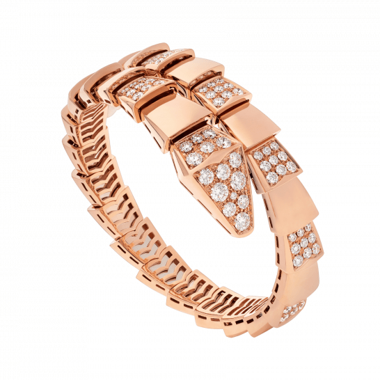 <ORIELL>SERPENTI BRACELET ROSE GOLD DIAMOND