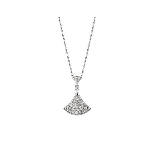 <ORIELL>DREAM NECKLACE SILVER FULL DIAMOND