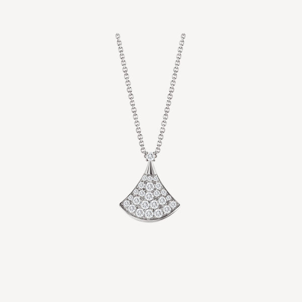 <ORIELL>DREAM NECKLACE SILVER DIAMOND