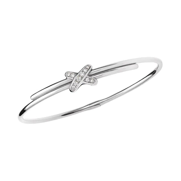<ORIELL>JEUX DE BRACELET SILVER DIAMONDS