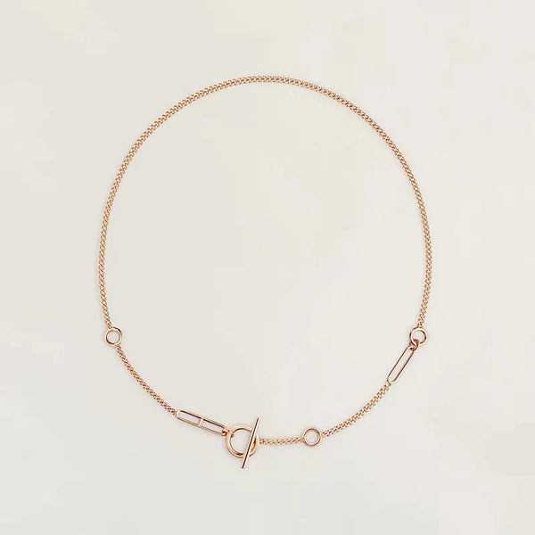<ORIELL>HM STERLING CHAINE D'ANCRE HEART