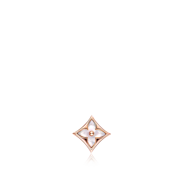<ORIELL>STAR MOP PINK GOLD EARRINGS