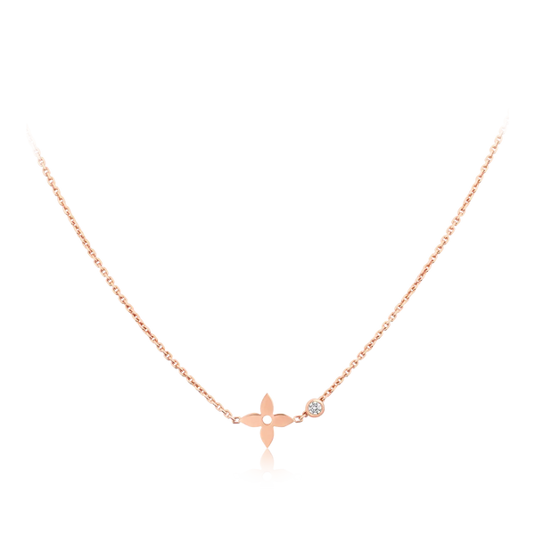 <oriell> BLOSSOM ANHÄNGER ROTGOLD UND DIAMANT</oriell>