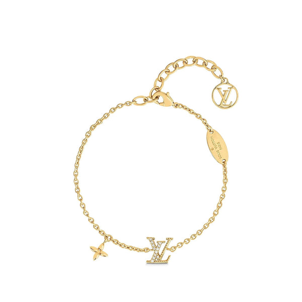 <ORIELL>LOGO STAR MOTIF GOLD BRACELET