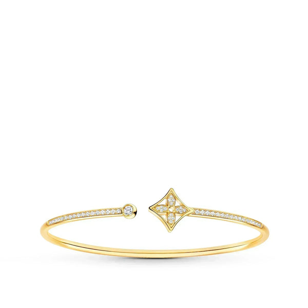 <oriell>IDYLLE GOLD OFFENES ARMBAND MIT DIAMANTEN</oriell>