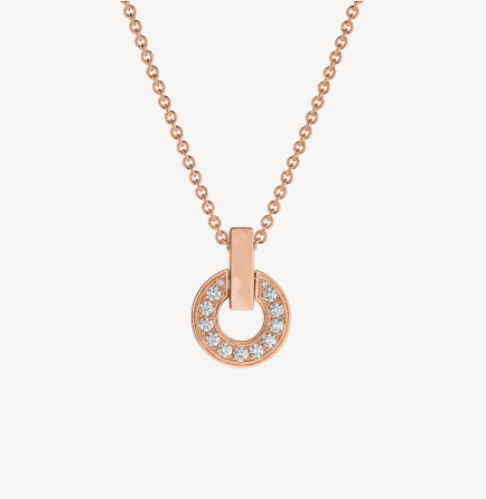 <ORIELL>GARI NECKLACE PINK GOLD DIAMOND