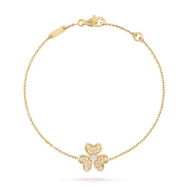 <ORIELL>FRIVOLE GOLD FLOWER DIAMOND BRACELET