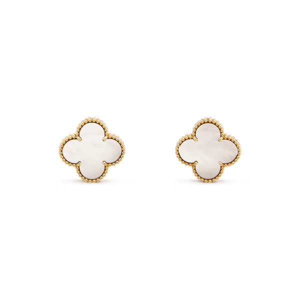 <ORIELL>CLOVER MINI GOLD EARRINGS