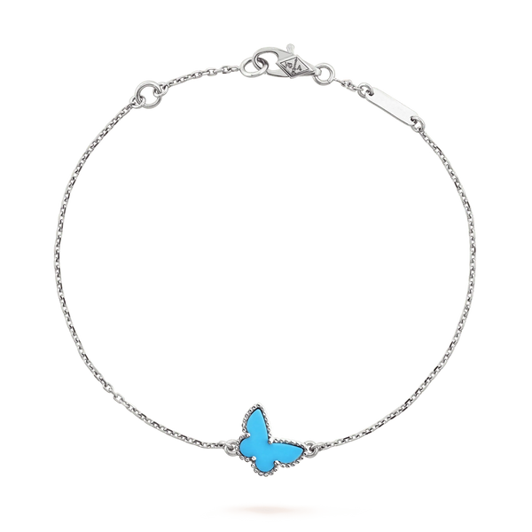 <ORIELL>BUTTERFLY TURQUOISE BUTTERFLY BRACELET SILVER