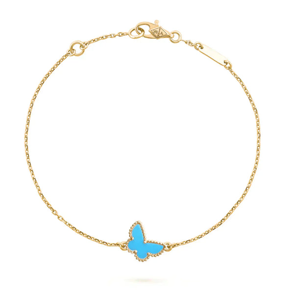 <ORIELL>BUTTERFLY TURQUOISE BUTTERFLY BRACELET